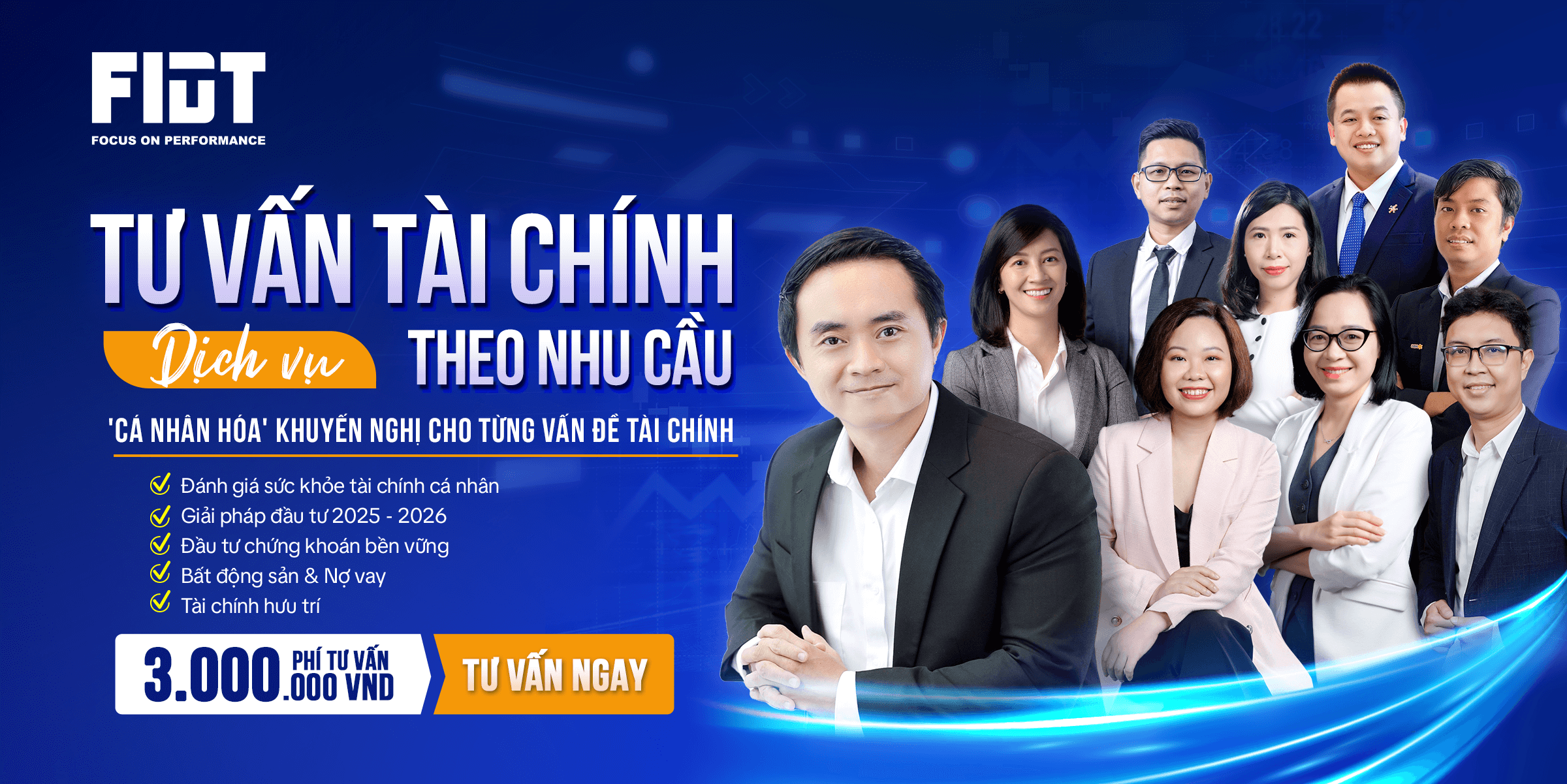 Các dịch vụ tư vấn tài chính hỗ trợ vay  