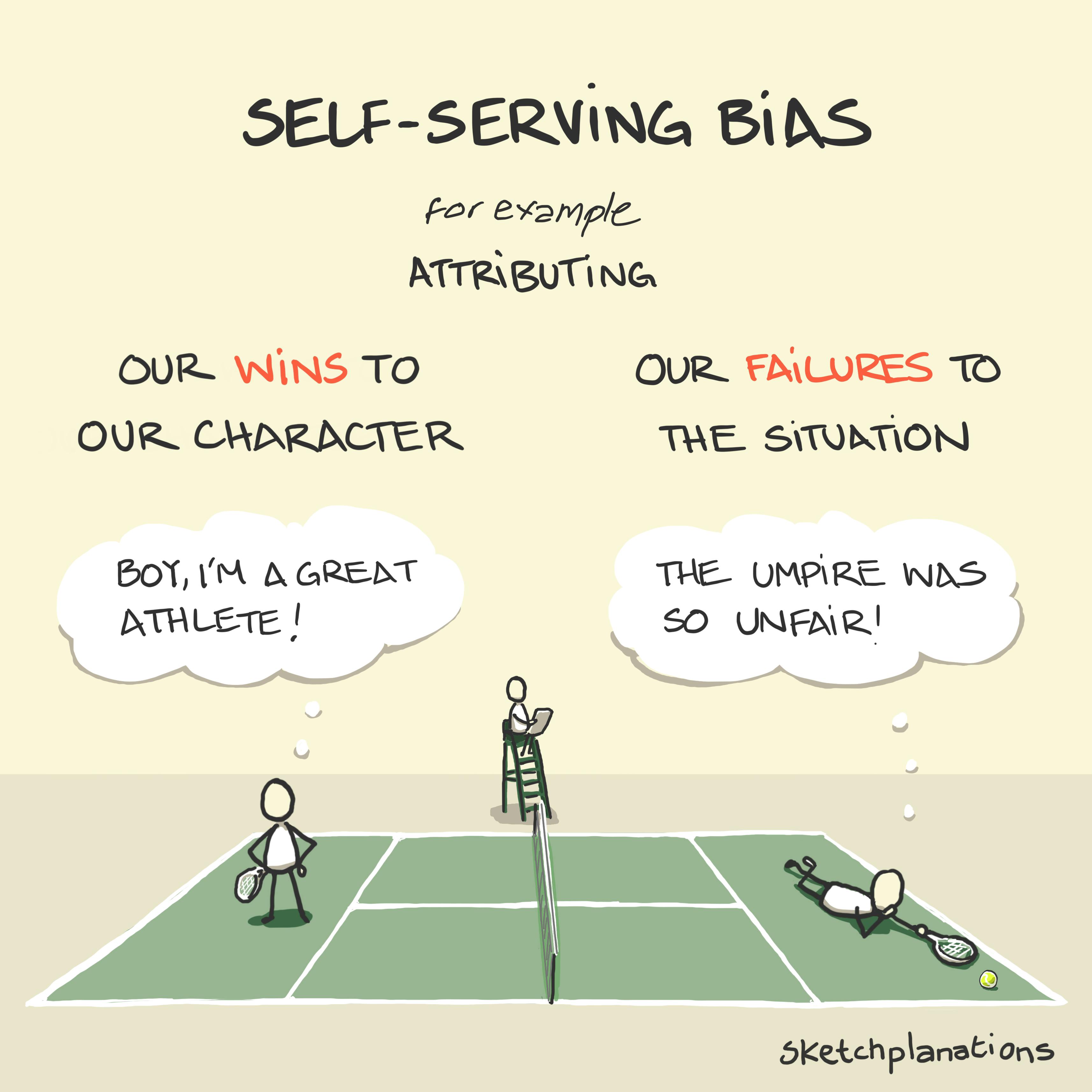 Cách vượt qua Self-Serving Bias  