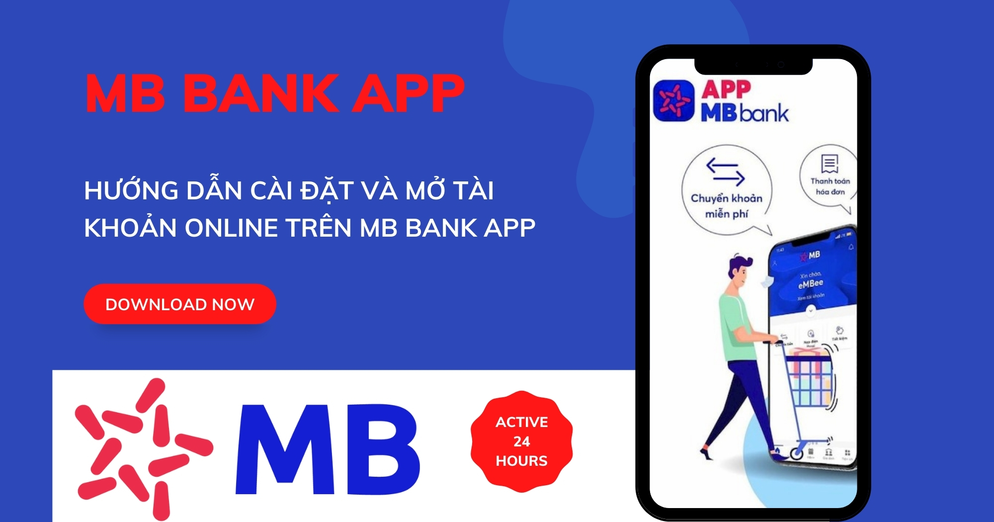 Đăng ký và sử dụng MBBank Digital 