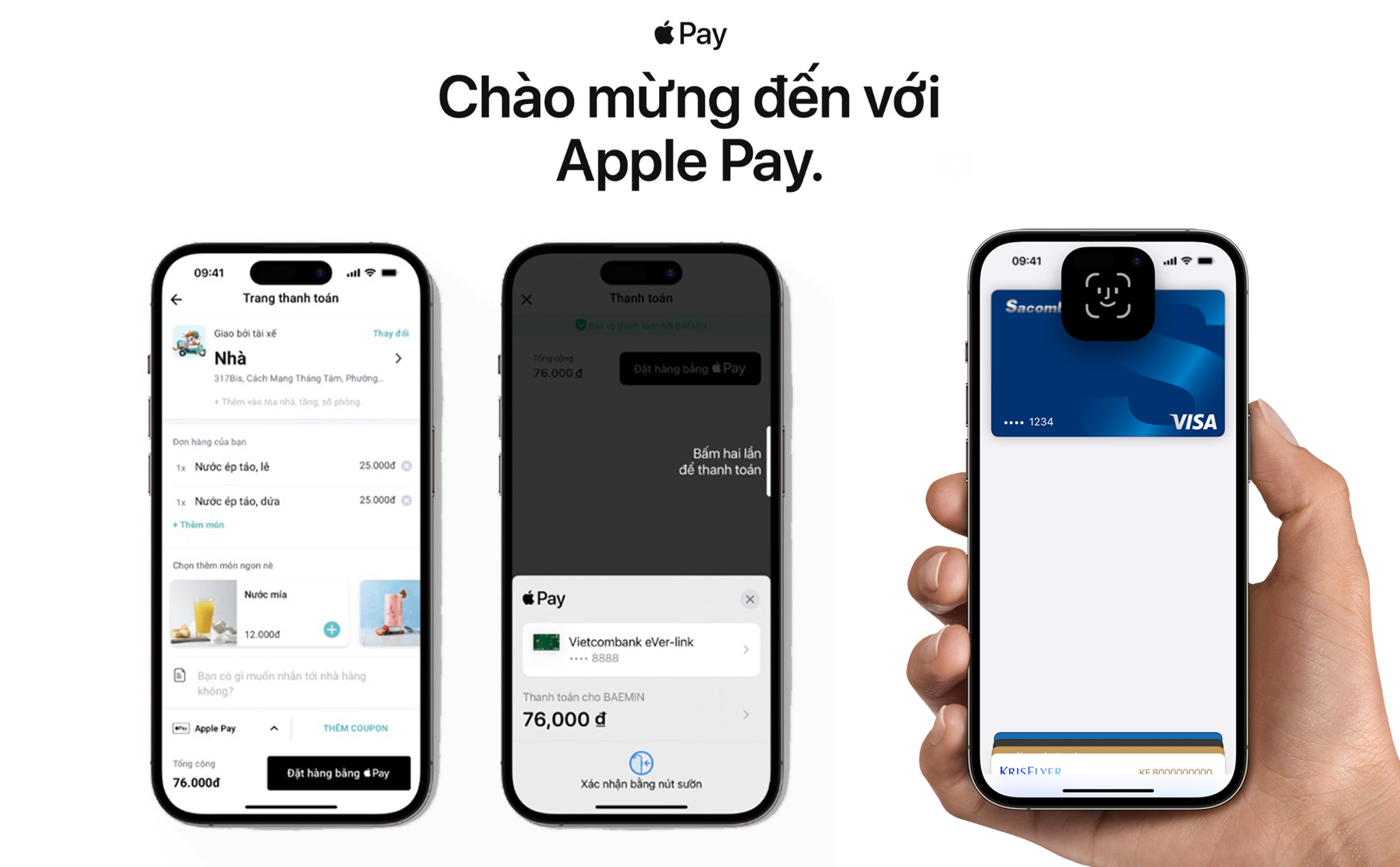 Địa điểm chấp nhận Apple Pay 