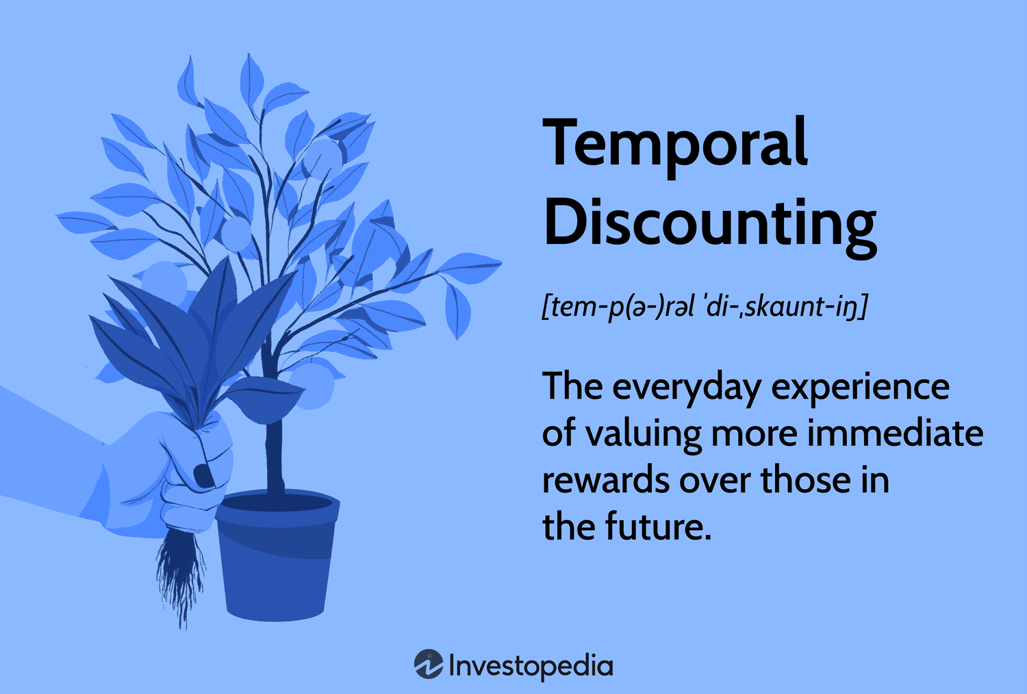 Định nghĩa và khái niệm của Temporal Discounting 