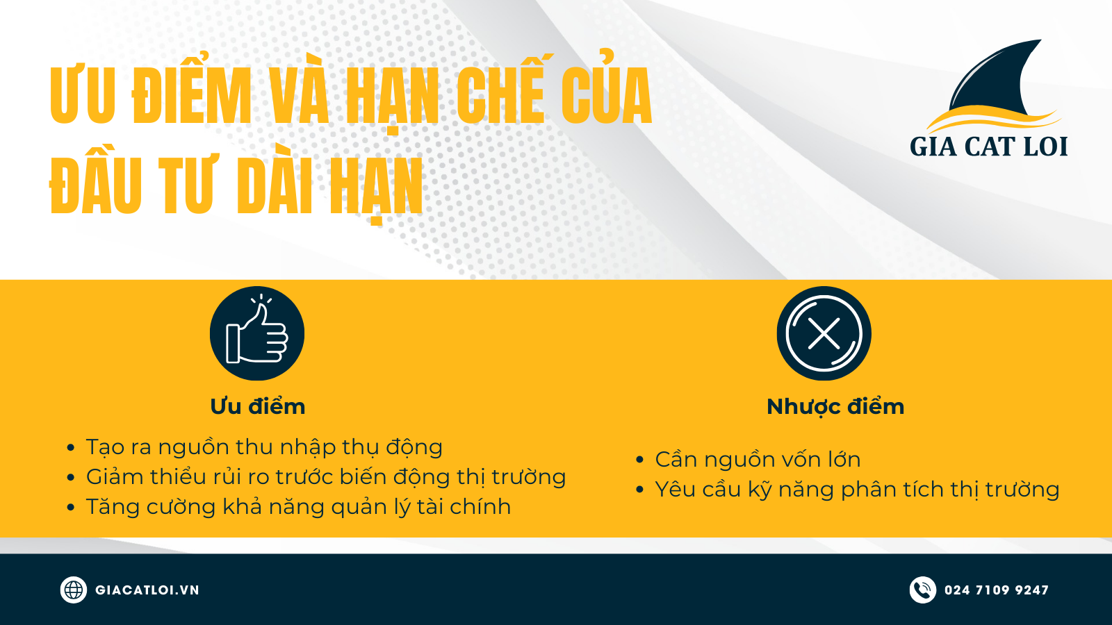 Lợi ích của đầu tư dài hạn 