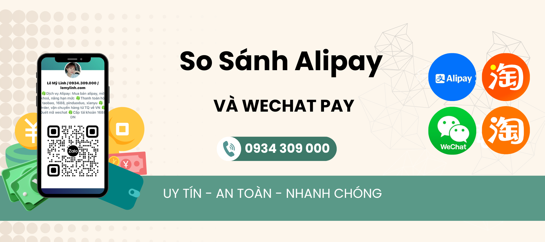 So sánh Alipay và WeChat Pay 