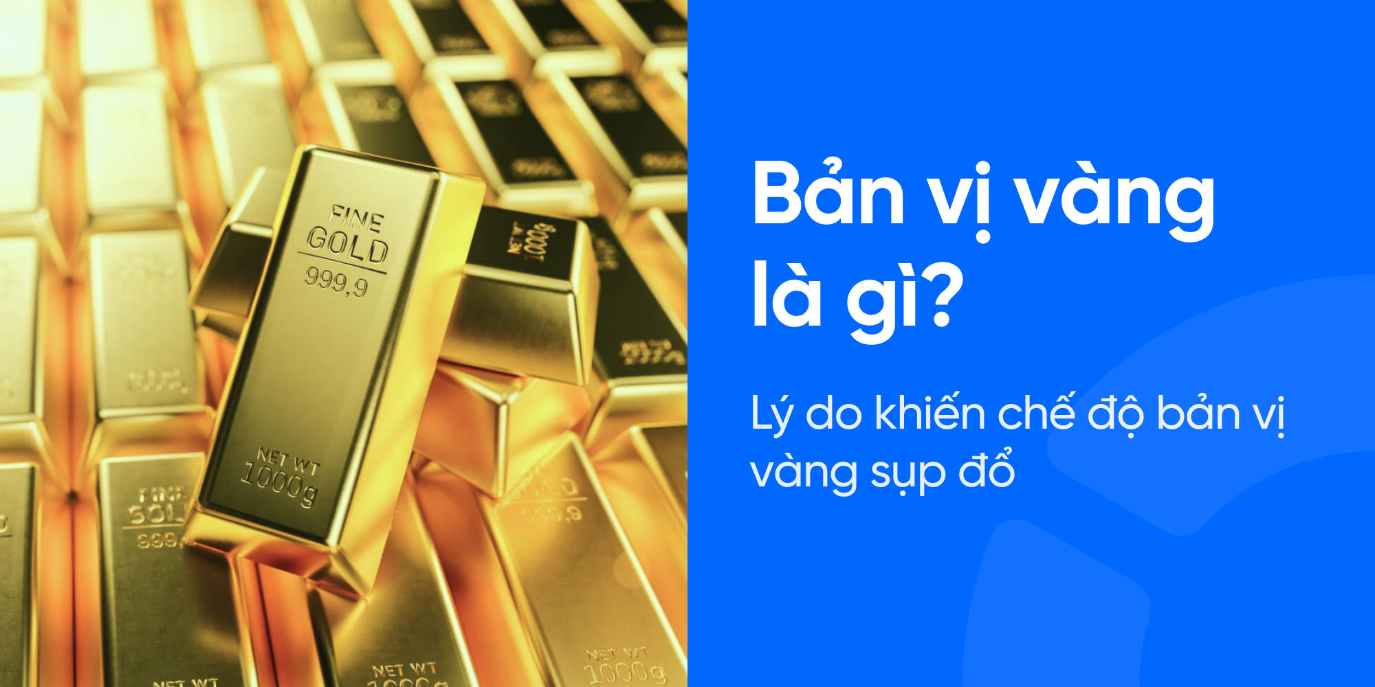 So sánh bản vị vàng và bản vị fiat