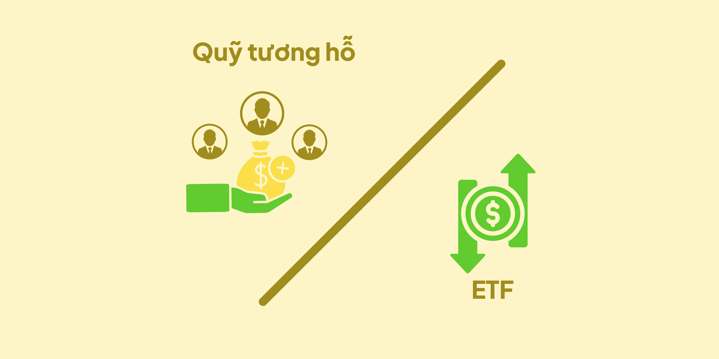 So sánh quỹ ETF và quỹ tương hỗ 