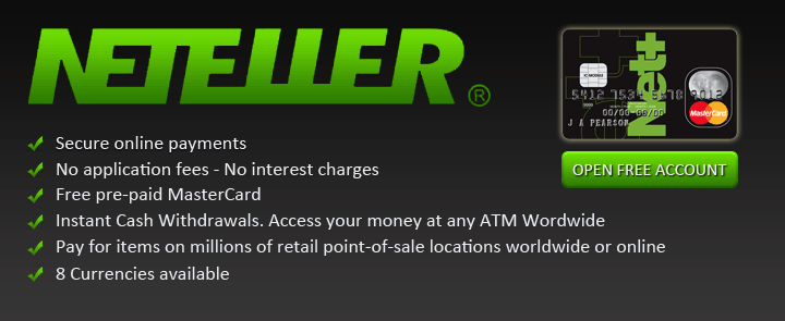 Tỷ giá và tính năng chuyển đổi tiền tệ của Neteller